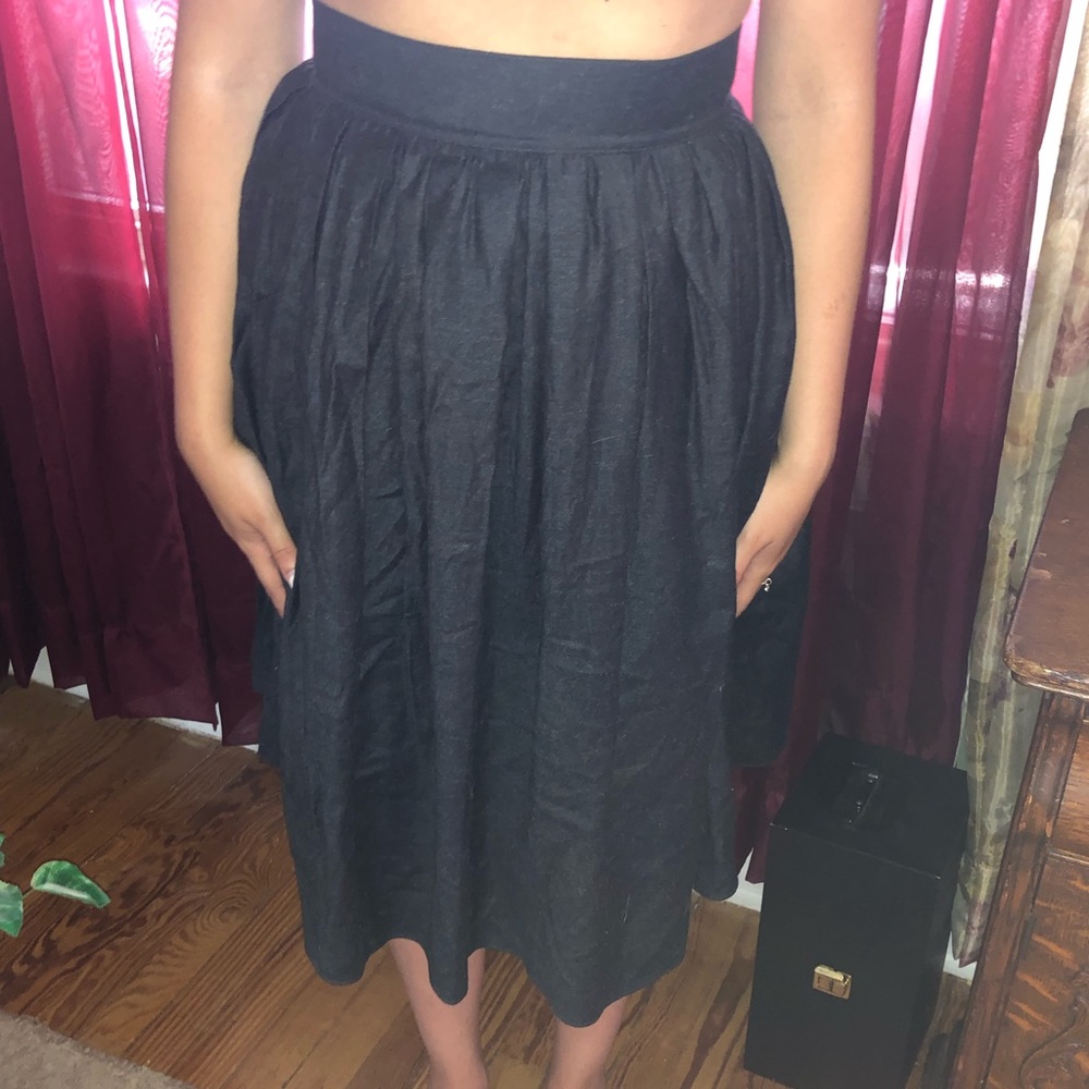 St. John Dark Grey Skirt